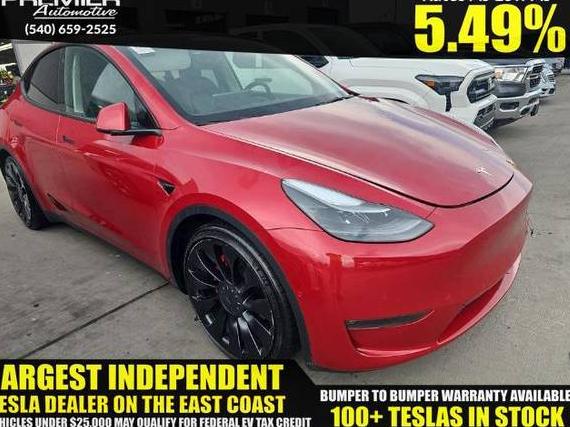 TESLA MODEL Y 2022 7SAYGDEF1NF398270 image